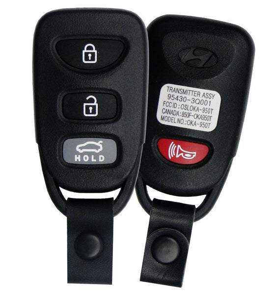 Replacement Flip Key Remote Fob For 2017-2019 Hyundai Sonata – FCC ID TQ8-RKE-4F25 4 thumbnail image