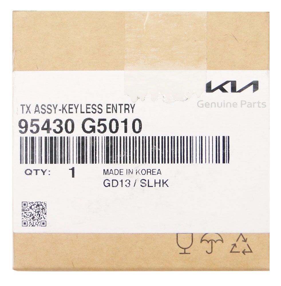 Original Remote for Kia Niro PN: 95430 - G5010 - CarandTruckRemotes