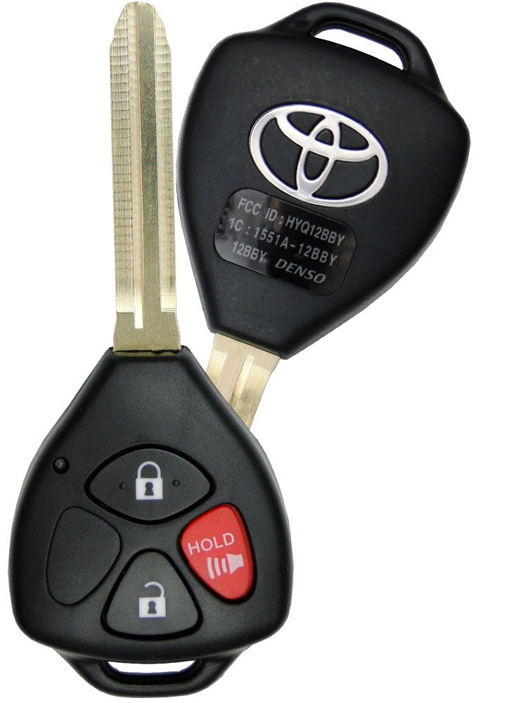 thumbnail image 2 of Euro Style Flip Key Remote With Chip For Toyota (HYQ12BBY) - Keyless Entry Fob 2 of 2