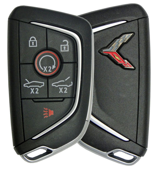 Original Smart Remote for Chevrolet Corvette PN: 13538851 - CarandTruckRemotes