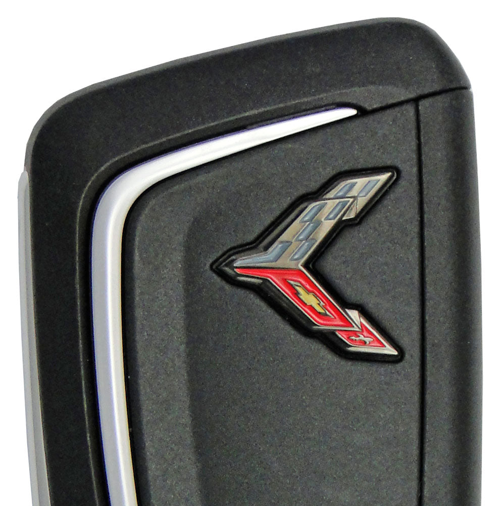 2021 Chevrolet Corvette Smart Remote Key Fob - Grey Logo