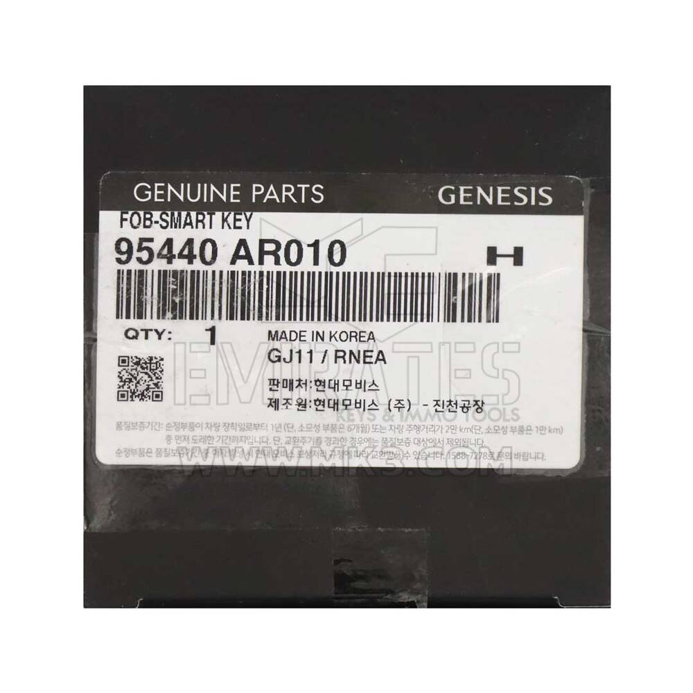 Original Smart Remote for Genesis GV70 PN: 95440 - AR010 - CarandTruckRemotes