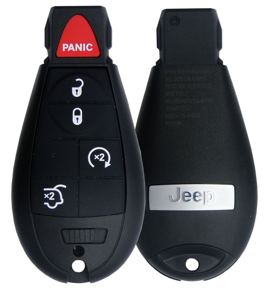 Original Smart Remote for Jeep Grand Cherokee - 5 buttons - CarandTruckRemotes