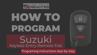 Remote for Suzuki PN: 37180-64J00 by Car & Truck Remotes