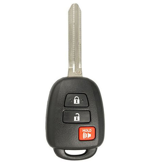 Remote for Toyota Prius C Head Key "G" chip PN: 89070 - 52F60 by Car & Truck Remotes - CarandTruckRemotes