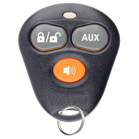 Remote for Viper Alarm System Python Automate Avital Hornet EZSDEI474V - Orange 3 buttons by Car & Truck Remotes - CarandTruckRemotes