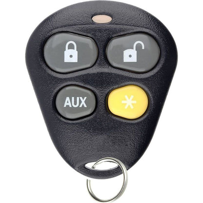 Remote for Viper Alarm System Python Automate Avital Hornet EZSDEI476V - Yellow 4 buttons by Car & Truck Remotes - CarandTruckRemotes