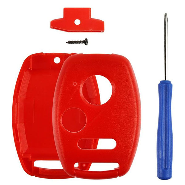 Honda Remote Shell Kit - 3 buttons Red – CarandTruckRemotes