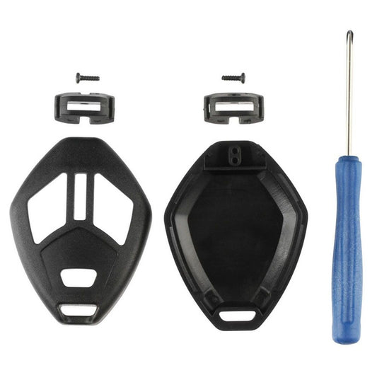 Replacement Mitsubishi Remote Shell Kit - 3 buttons - NO CUTTING - Aftermarket