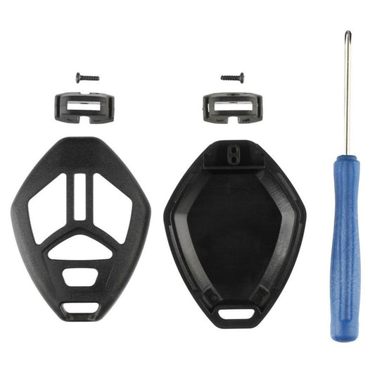 Replacement Mitsubishi Remote Shell Kit - 4 buttons - NO CUTTING - Aftermarket