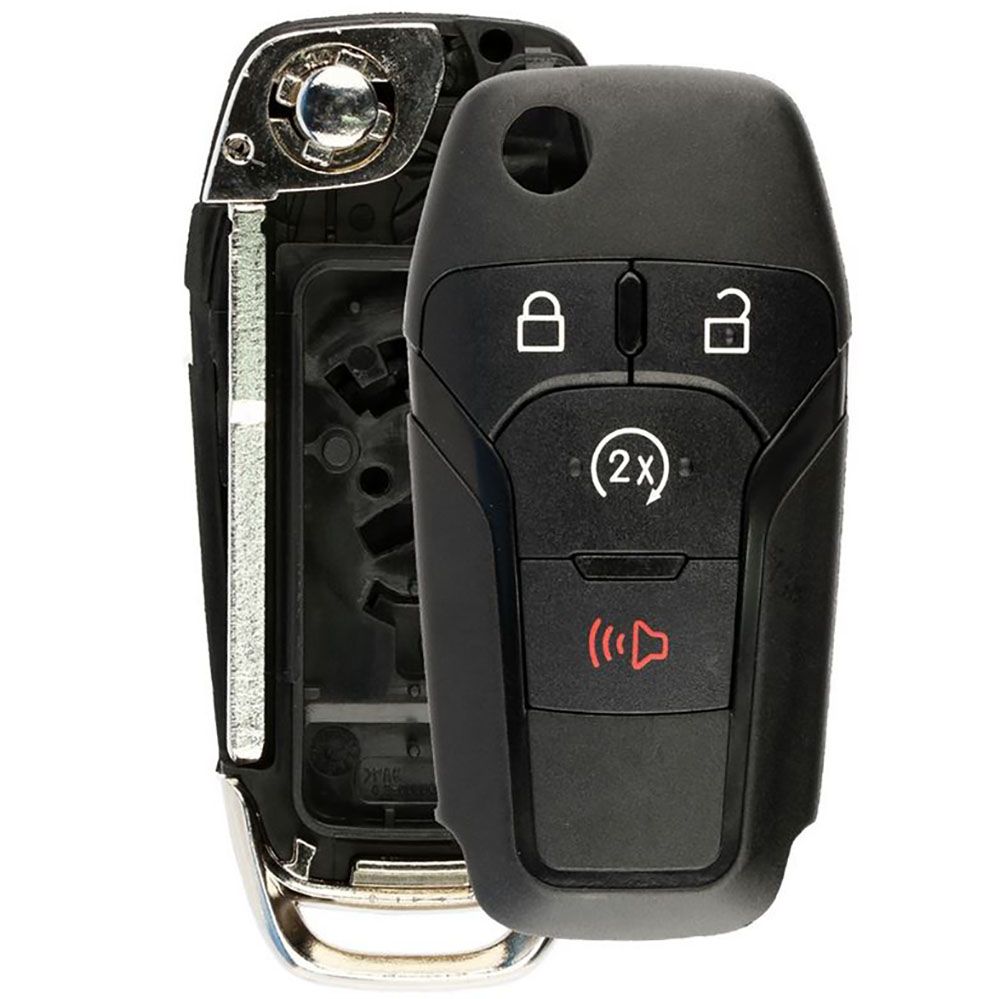 REPLACEMENT REMOTE SHELL FOR FORD FLIP REMOTE with Engine Start ...