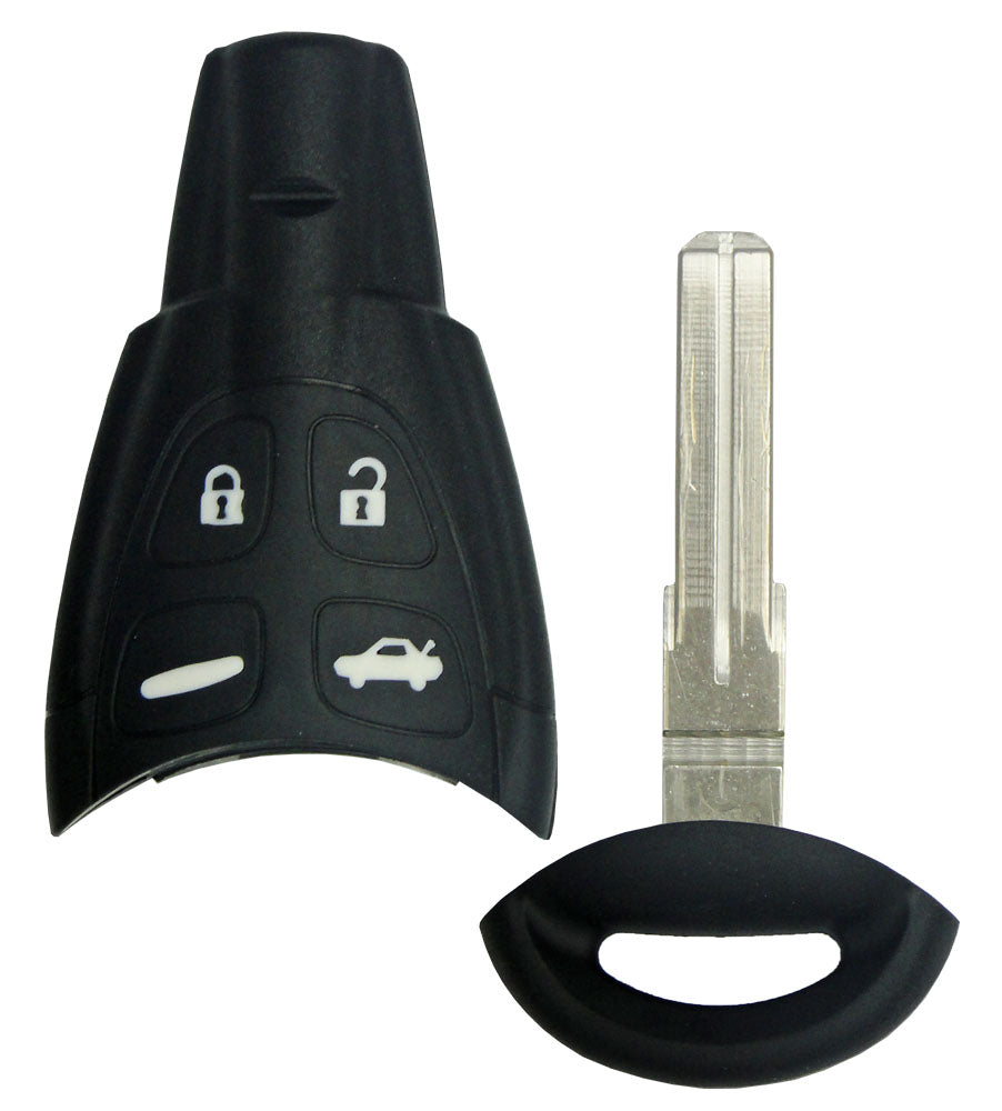 Saab 9-3 Remote Emergency Insert Key