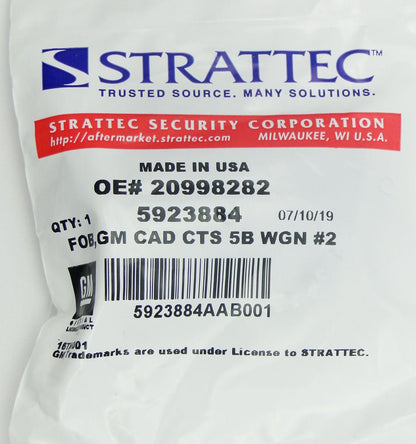 Strattec 5923884 Cadillac CTS Wagon , SRX Driver 2 Keyless Entry Remote - CarandTruckRemotes