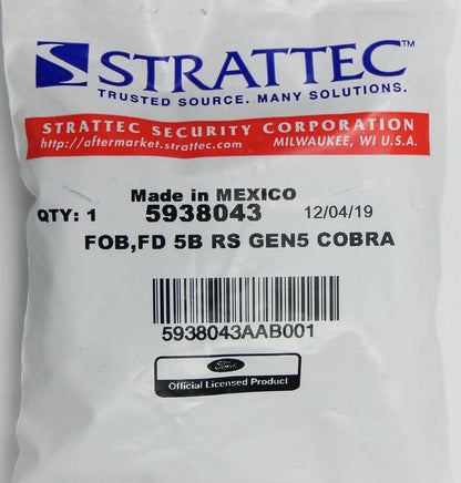 Strattec 5938043 Ford Mustang Cobra Smart Keyless Entry Remote - CarandTruckRemotes