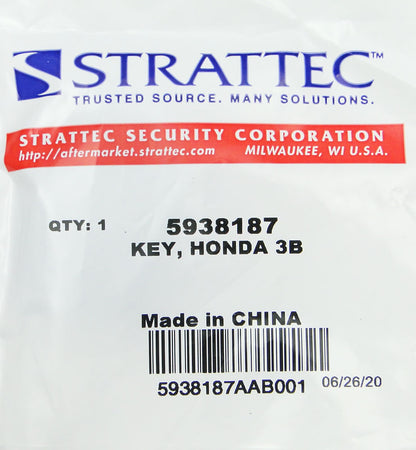 Strattec 5938187 Honda Keyless Entry Remote