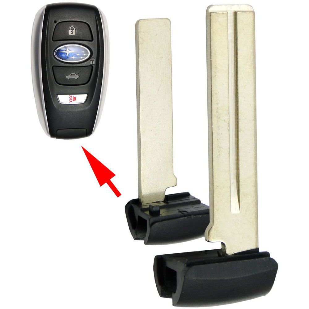 Subaru Remote Key Subaru smart remote emergency insert key replacement for 57497-AL02A ...