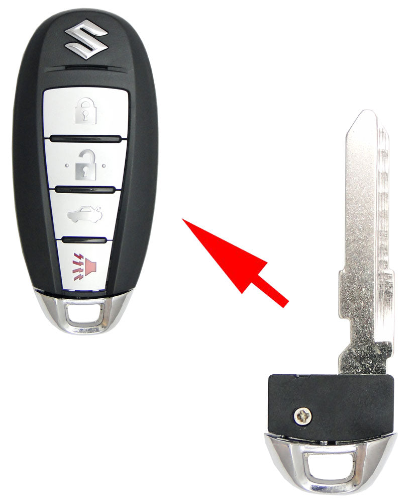 Suzuki Smart Remote Emergency Insert Key PN: 37145-57L00 - Aftermarket