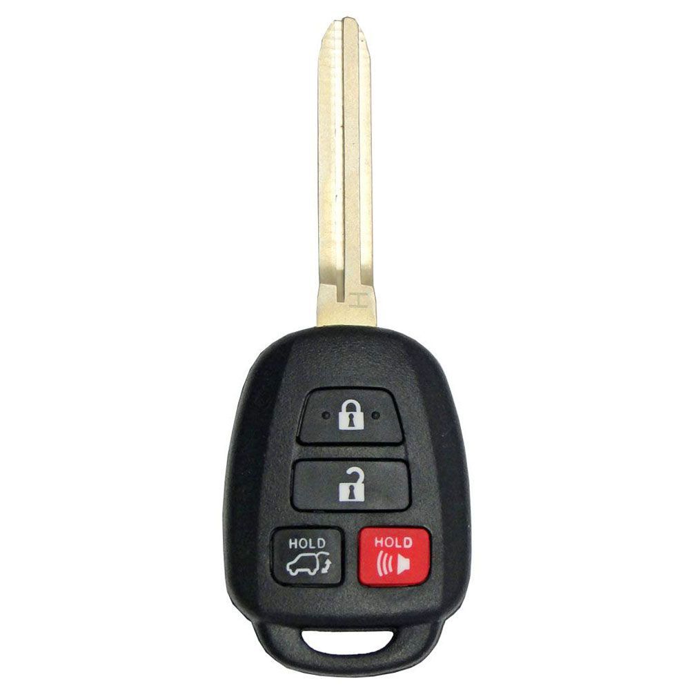 Aftermarket Remote for Toyota Head Key "H" chip PN: 89070-0R100