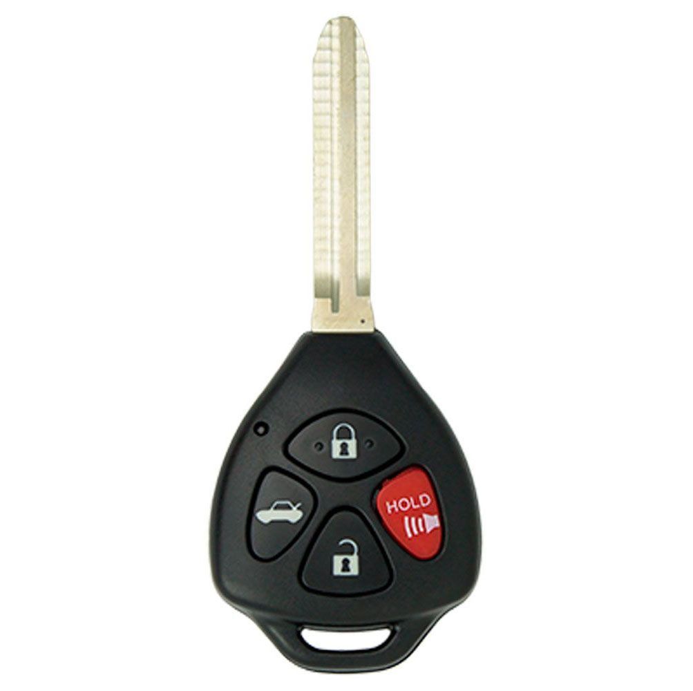 Remote Headed Keys Toyota 4 Button Remote Head Key - Aftermarket 89070-06232 HYQ12BBY ...