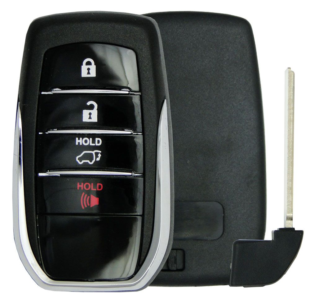 Toyota Land Cruiser Smart Remote Replacement Shell - Aftermarket