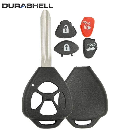 Toyota Remote Head Replacement DURASHELL 4 button case, shell - Aftermarket