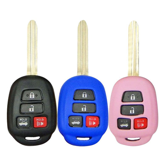 Toyota Remote Key Fob Cover - 4 button