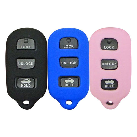 Toyota, Pontiac Remote Key Fob Cover - 4 button