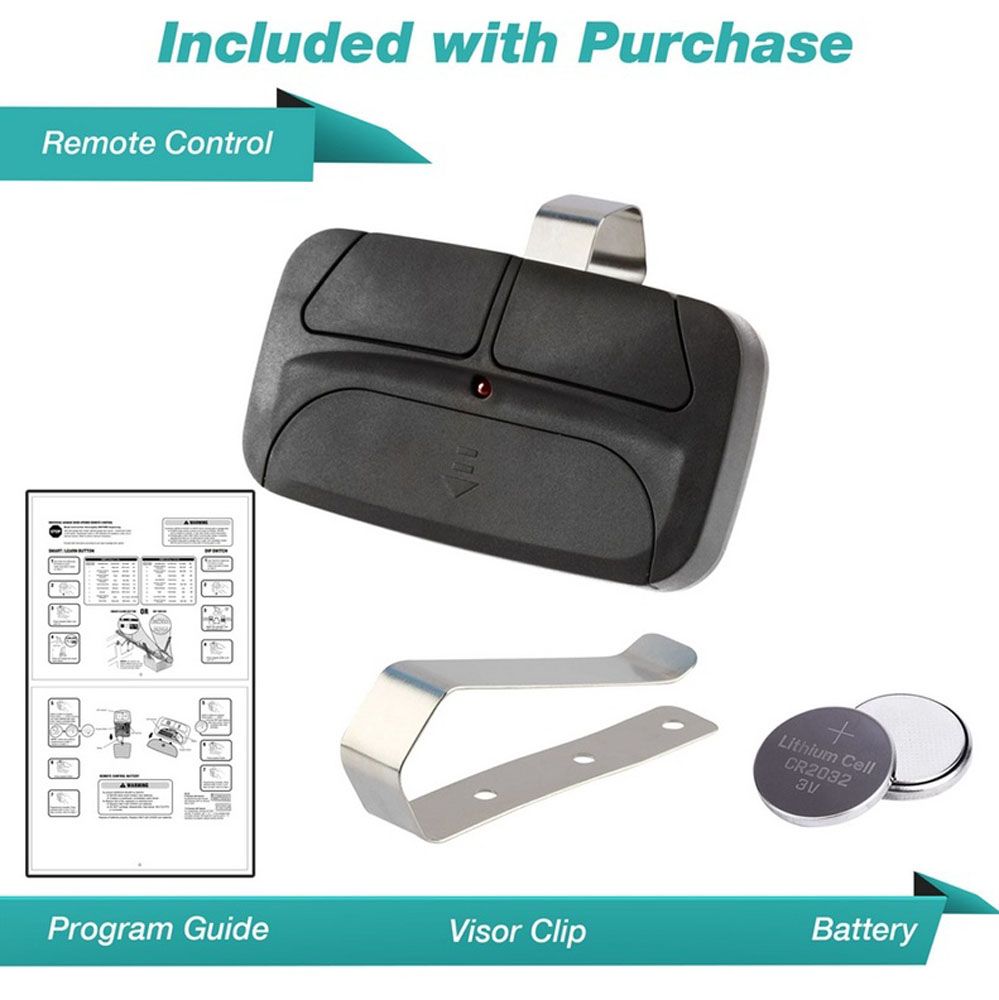 Universal Garage Door Opener Remote 375LM 375UT KLIK1U