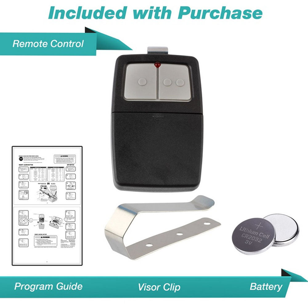 Clicker Remote Chamberlain Universal Garage Door Opener Remote for Clicker Liftmaster Chamberlain ...