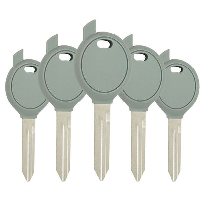 Y160 Transponder Key Shell for Chrysler, Dodge, Jeep - 5 PACK Aftermarket